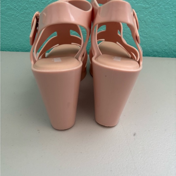 Melissa - Venus Jelly Wedge Heels Size 6 Made In Brazil - Picture 3 of 7